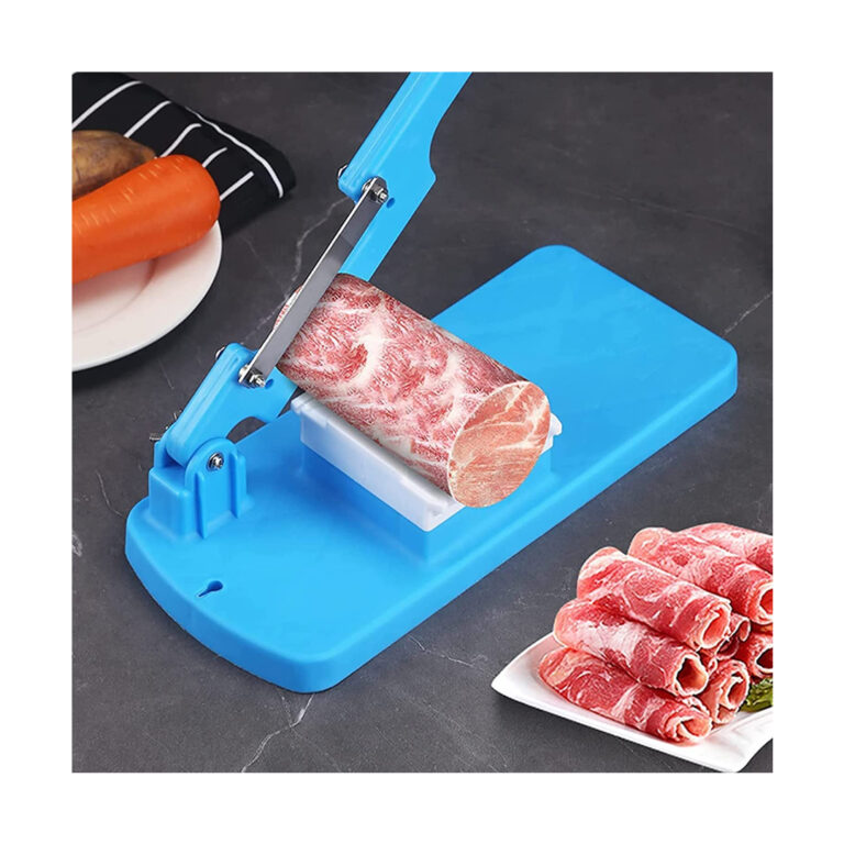 Multifunctional Table Slicer with a Non-Slip Handle for Vegetables, Fruits, and Meat with Stainless Blades