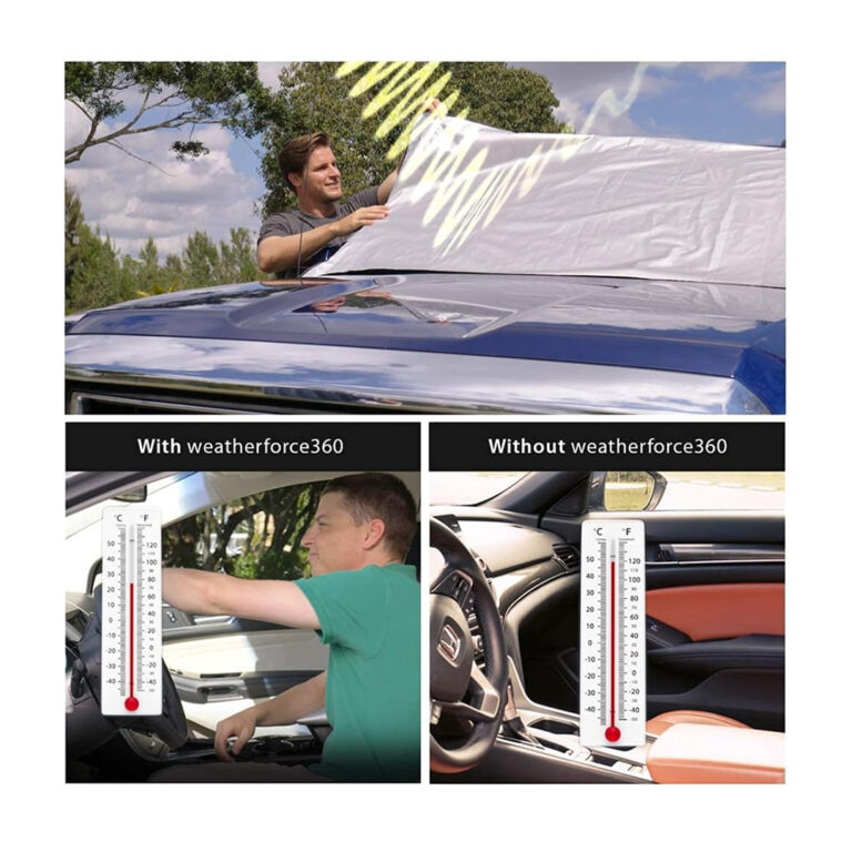 Weatherforce 360 Car Sun Cover Durable Reversible Shade for All Seasons