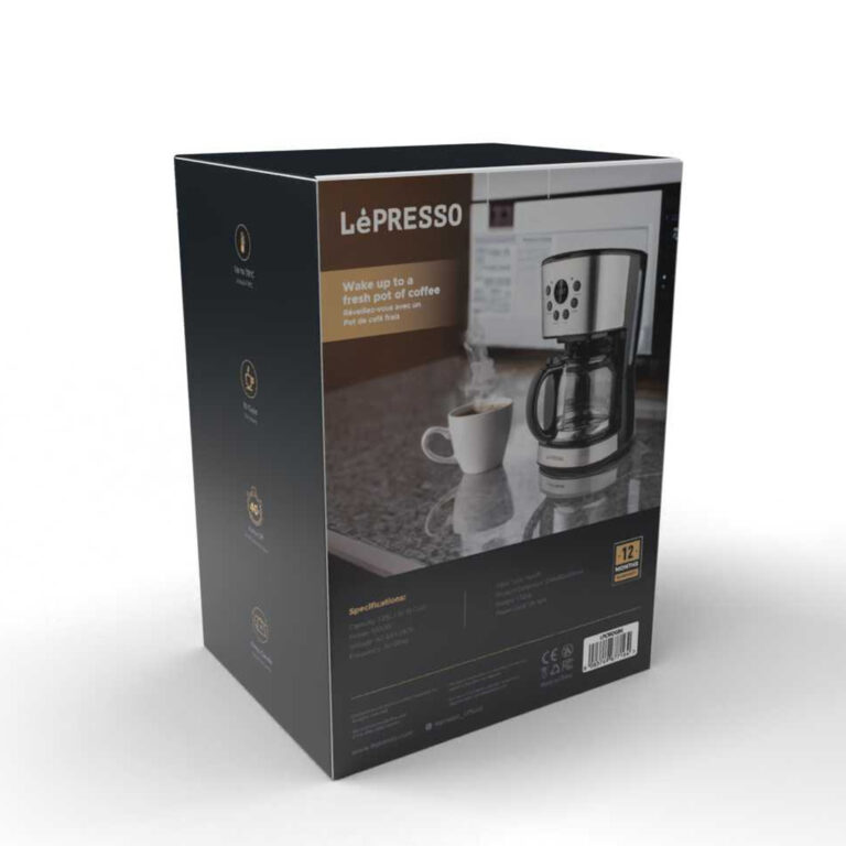 LePresso Digital Drip Coffee Maker with Smart Functions 1.5L 900W