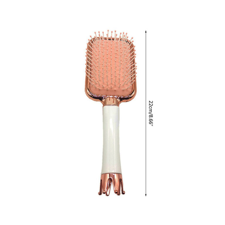 Multifunctional Safe Hair Brush with Removable Secret Cover for storing small accessories