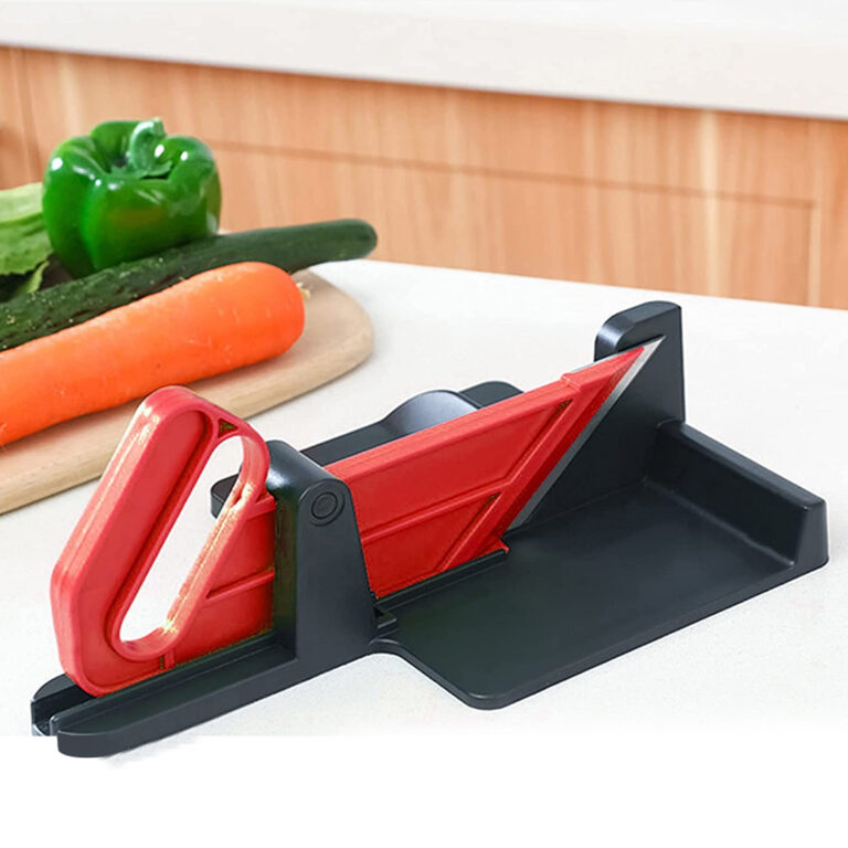 Practical and Versatile Food Chopper Ideal for Getting Even Cuts and Slices for Slicing Sausages, Cheeses, and Vegetables