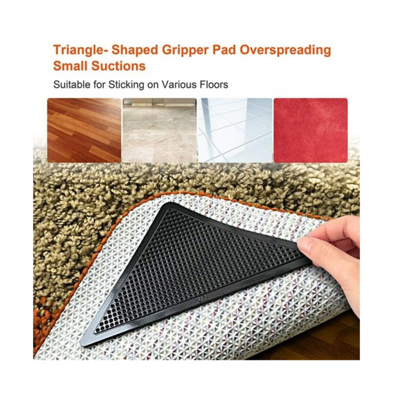 Amazing Reusable Rug Grippers Keeps Rugs & Mats in place