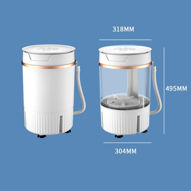 Large Capacity Mini Semi-Automatic Portable Washing Machine
