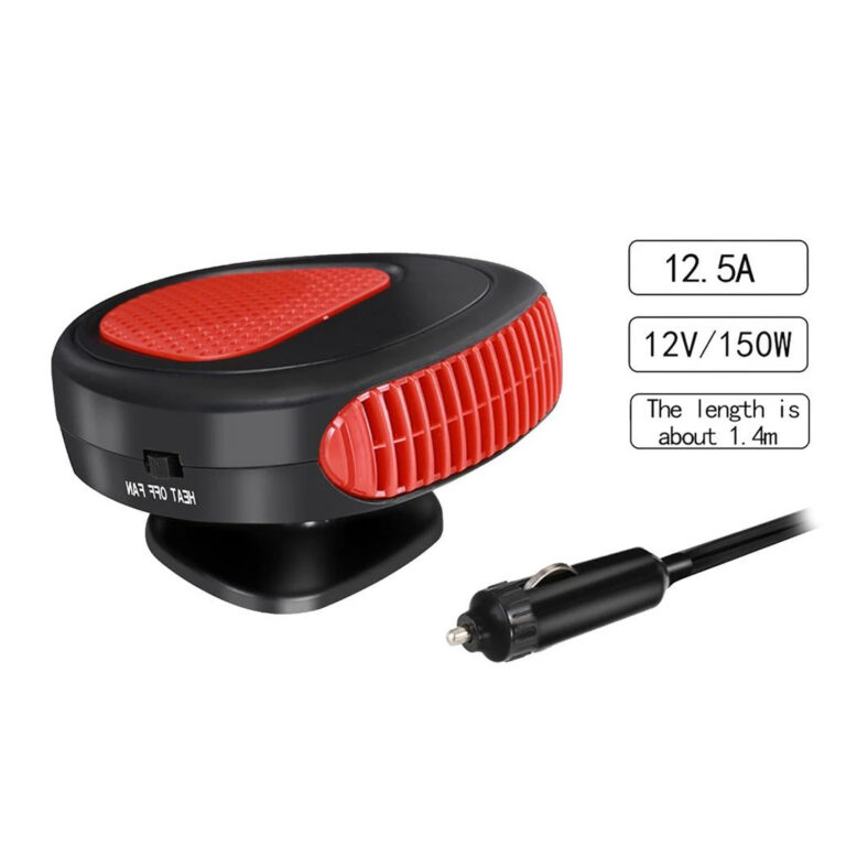 Car heater with cooling fan 2 in 1 150W and defogger, easy to install
