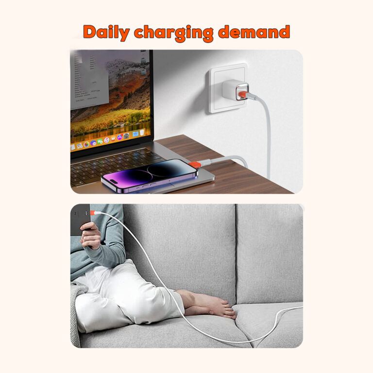 LDNIO USB Lightning charging cable (4 meters) 30W fast charging