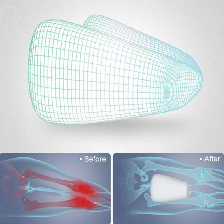 Foot and Knee Support Pillow to Relieve Orthopedic Pain and Improve Sleeping Position