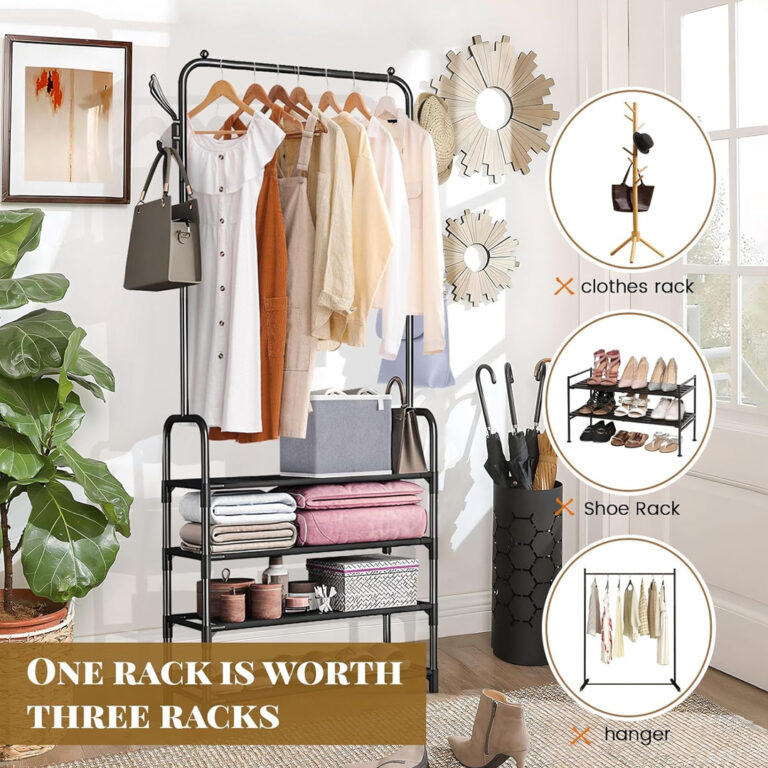 Multi-Layer Metal Clothes Stand