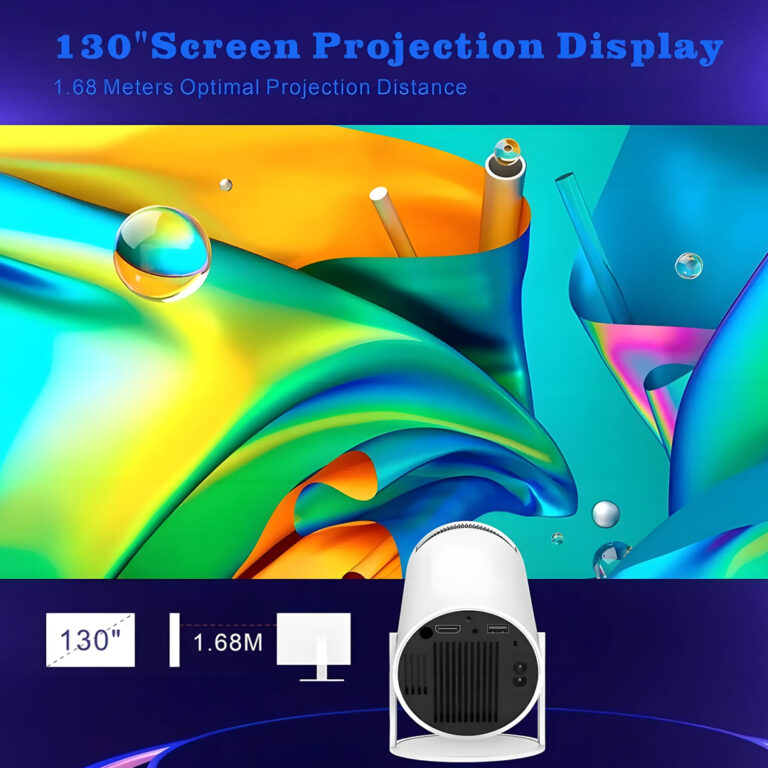 Borrego Smart 2 Full HD Projector Wifi + Android Spotlight Mini HD Projector