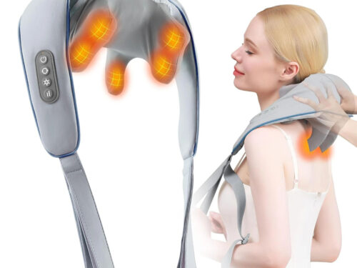 Wireless Neck and Shoulder Thermal Massager - dealatcity store