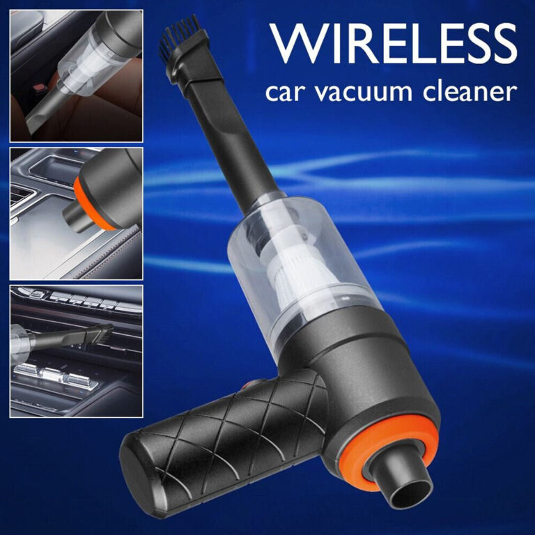 Three-Function Handheld Cordless Vacuum Cleaner - Suction, Blow and Clean