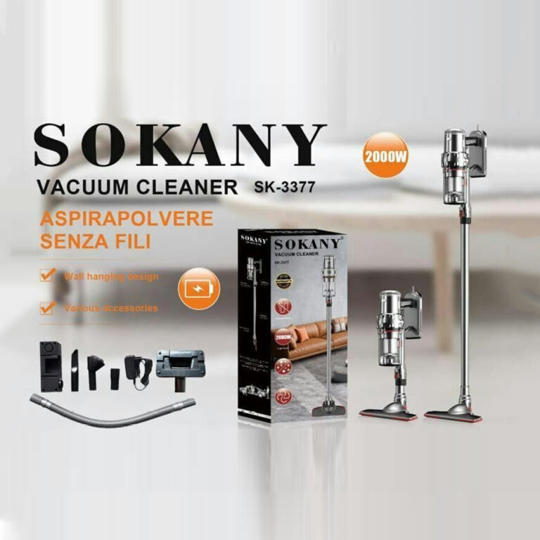 SOKANY SK 3377 Smart Home 2000W Cordless Hand Vacuum Cleaner