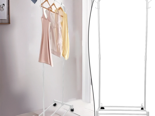 Clothes Organizer Stand with Shoe Rack - dealatcity store
