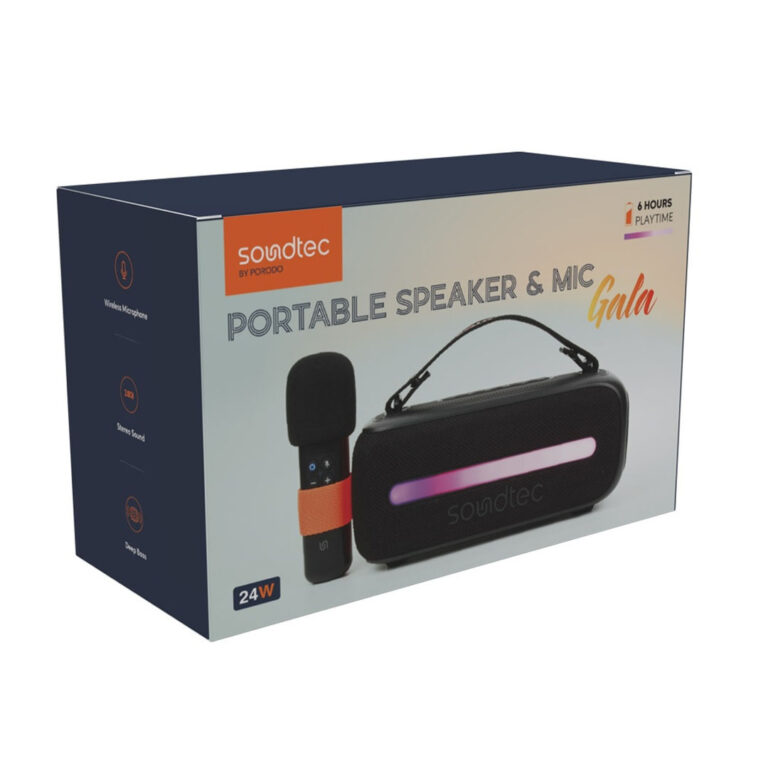 Porodo Soundtec RGB Lighting Speaker